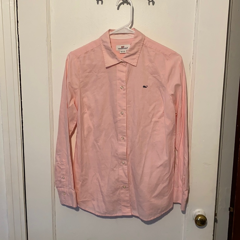 Vineyard Vines Button Down Collared Long Sleeve S… - image 1